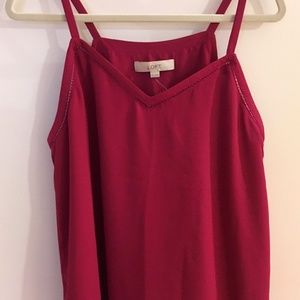 Final days! Nearly new Loft silk top